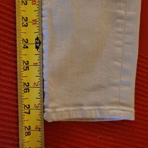 FRAME DENIM Le Skinny de Jeanne Tan Denim Jeans Size 25 Midrise Stretch - Picture 6 of 10